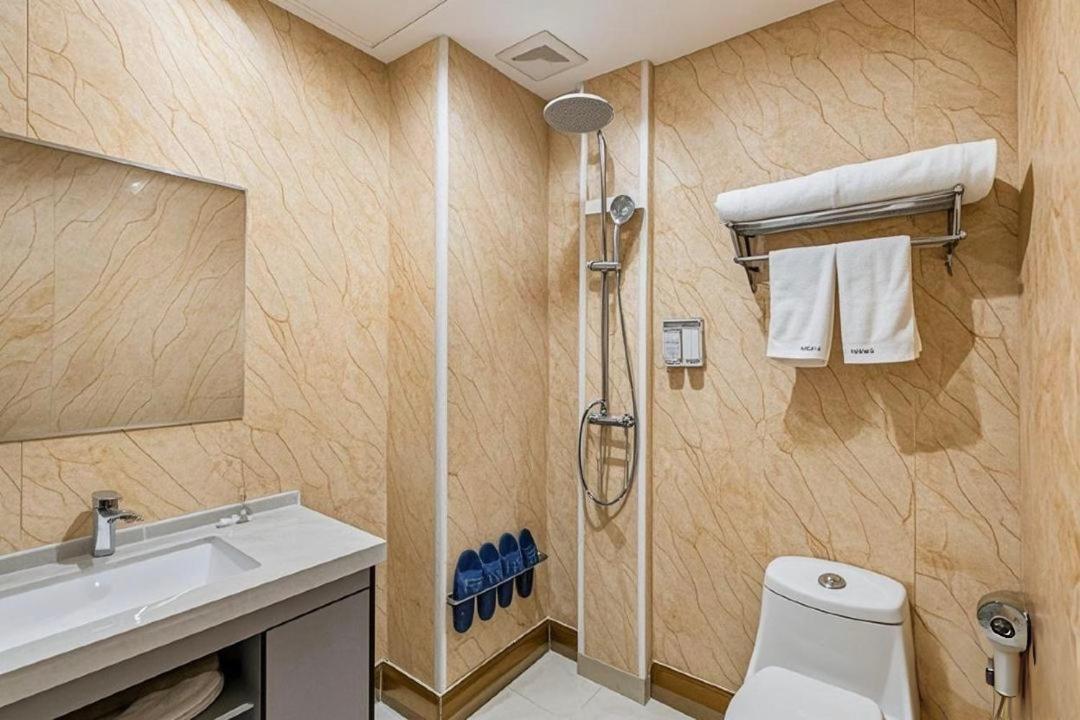 Qiqiaowu Hotel Beijing Daxing Airport Line Caoqiao Subway Station Branch Exterior foto