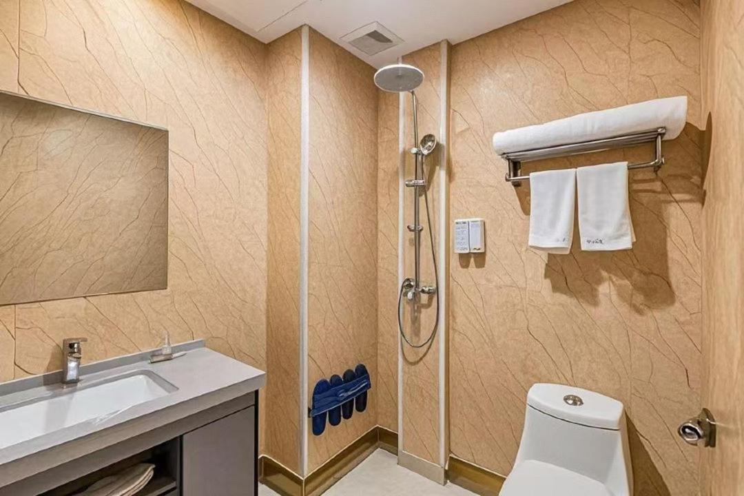 Qiqiaowu Hotel Beijing Daxing Airport Line Caoqiao Subway Station Branch Exterior foto